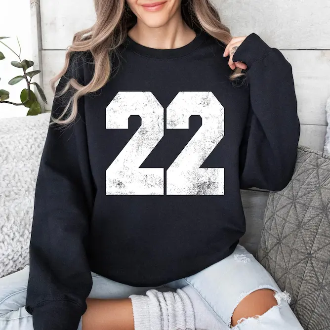 Holafish Women's Digital Print Crewneck Sweatshirt an Ultra Comfortable Fleece Lined Unisex Top for Everyday Layering and Relaxed Style summervibes