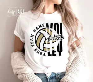 Volleyball Shirt, Team Template, Personalized Shirt, Team Logo Shirt