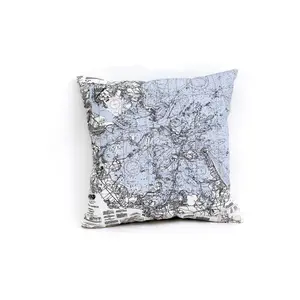 Boston Harbor Indoor/Outdoor Nautical Pillow