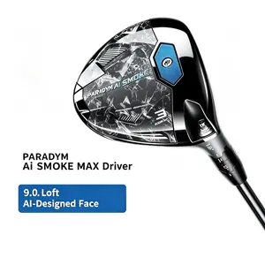 Golf Driver - 9 Degree Loft, Right Hand, AI Face Technology, High MOI, Distance & Forgiveness, Men's Golf Club