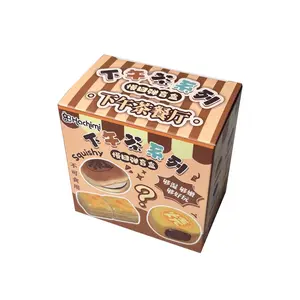 Hachimi afternoon tea series blind box slow-rebound stress relief toys, cute and realistic food-themed toys.