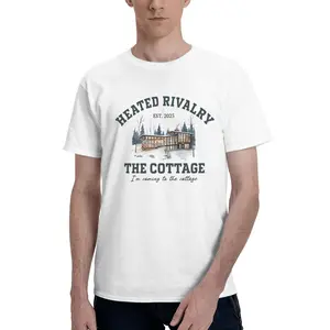 Im Coming To The Cottage T-shirt, Heated Rivalry Hockey Inspired T-shirtr,  LGBT Love Crewneck, Booktok Merch, Movie Fan Shirt, Romance Reader Clothes Valentine Gift for Women Girl