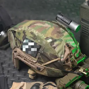 Dmgear  Helmet Cover, Bug-Free Tactical Helmet Protector, Camouflage Mesh IR Shield, Essential Gear Accessory for Safety