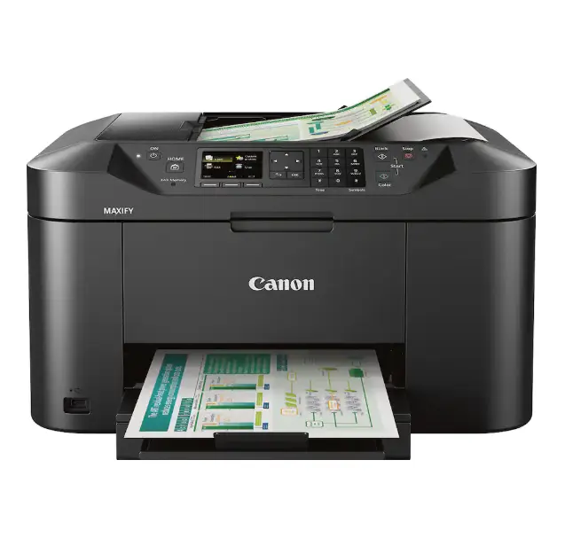 Canon MAXIFY MB2120 Wireless All-in-One Inkjet Printer, Black, Color Printer, Home Office Printer, Wireless Printer, Business Printer, Inkjet Machine, Desktop Printer