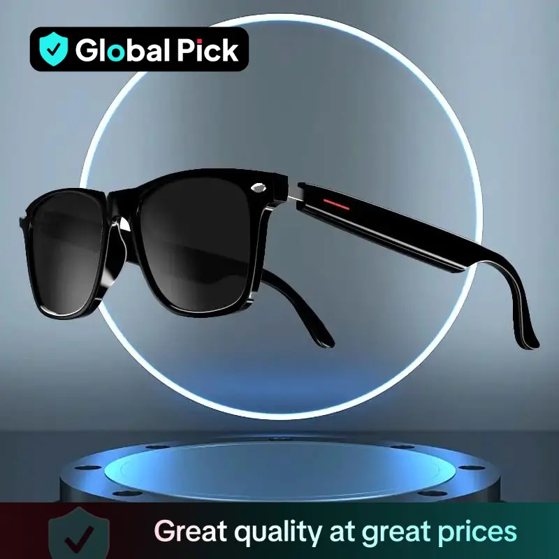 Smart Glasses with High-Quality Sound, Voice Calling, Bluetooth-compatible Fast Pairing, Large Battery Capacity, Long-Lasting, Perfect Gift
