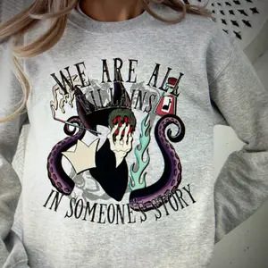 Villains crew or tee