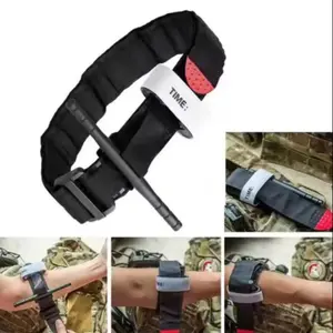 Military Tourniquet Set (1-10 Pcs), Tactical Combat Gear for Emergency Situations, Durable Design for Outdoor Use & Everyday Carry