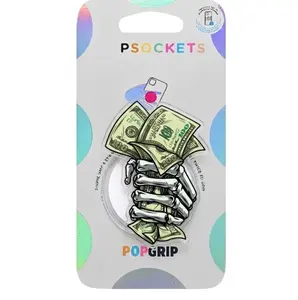 Cash Till Death Phone Grip Magsafe, Money Never Dies Phone Grip Holder, Funny Phone Holder, Cartoon Animal Kindle Grip, Gift for Girls Boys