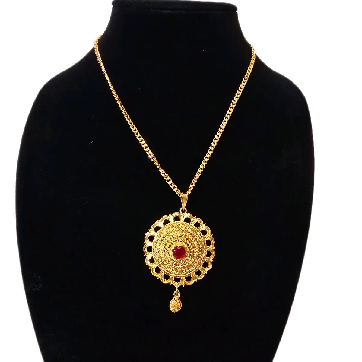 Desi Nepali Indian Pendant Chain - Fashion Accessory