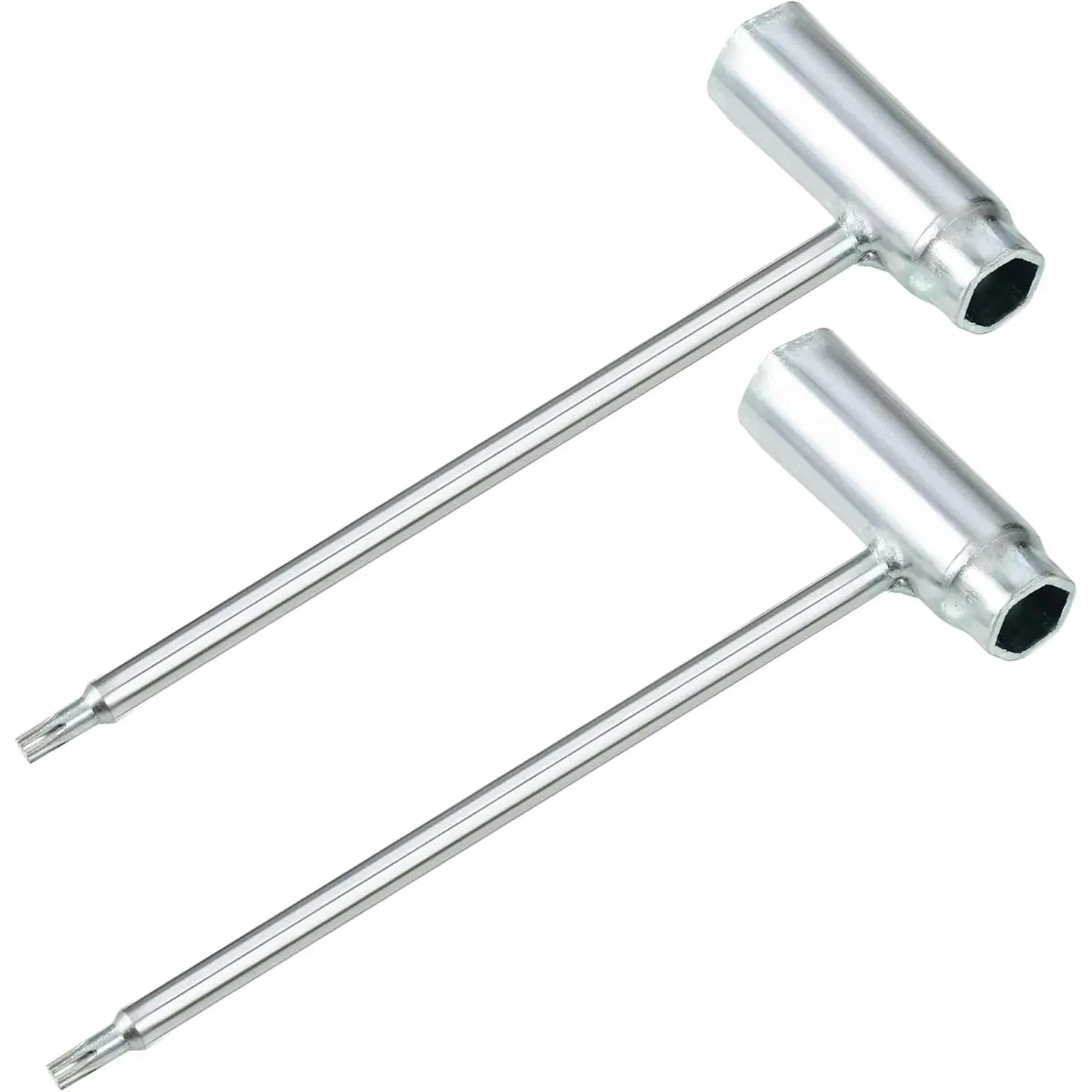 2-Pack Combination Wrench 19mm x 13mm (3/4" x 1/2"), T-Wrench and T27 Torx  Combination Chainsaw Tool, Fit for Stihl TS350, TS350AVE, TS360, TS400, TS460, TS700 and TS800 Cutquik Saws
