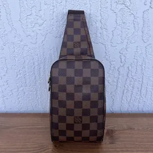 Pre-owned Louis Vuitton Louis Vuitton Crossbody Bags Damier Ebene Geronimo
