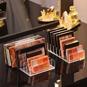 Eyeshadow Palette Storage Box Powder Storage Box Transparent Plastic Storage Box Cosmetic Storage Rack Eyeshadow Palette Makeup Storage Box Cosmetic Storage Box Cosmetic Accessories Storage Box Eyeshadow Palette CD Sunglasses Transparent