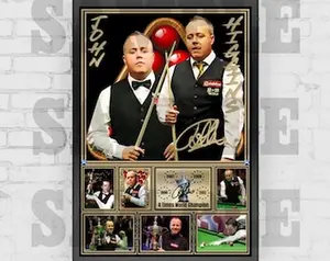 John Higgins Snooker Legend Poster