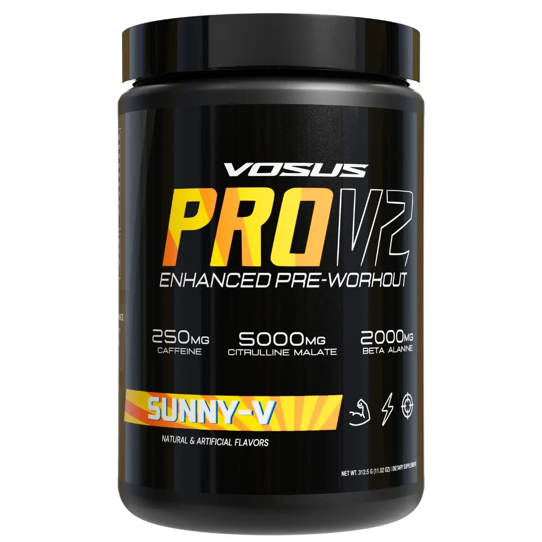 VOSUS PRO-V2 Enhanced Daily-Driver Pre-Workout Ice Pop Flavor for