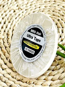 Double-Sided Tape Roll for Hair Extensions, Invisible Traceless, Daily Commute & Date Wear, 1 Roll 12yards X 0.8cm