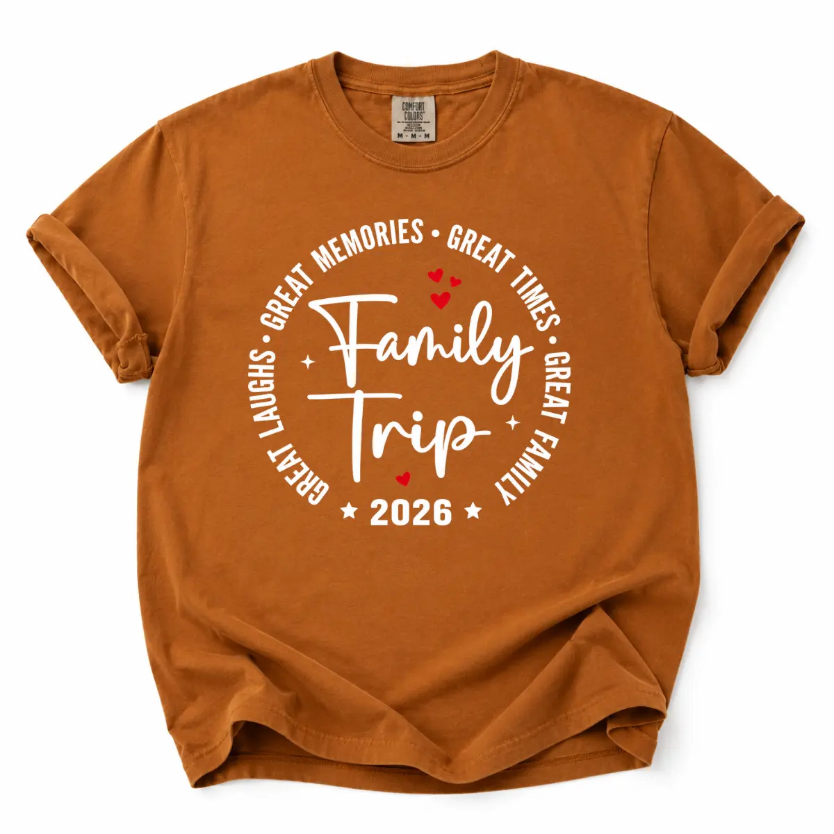 Comfort Colors T-Shirt Family Trip Matching Shirt, 2026 Vacation Graphic Tee, Great Memories Family Travel T-Shirt, Road Trip Holiday Apparel