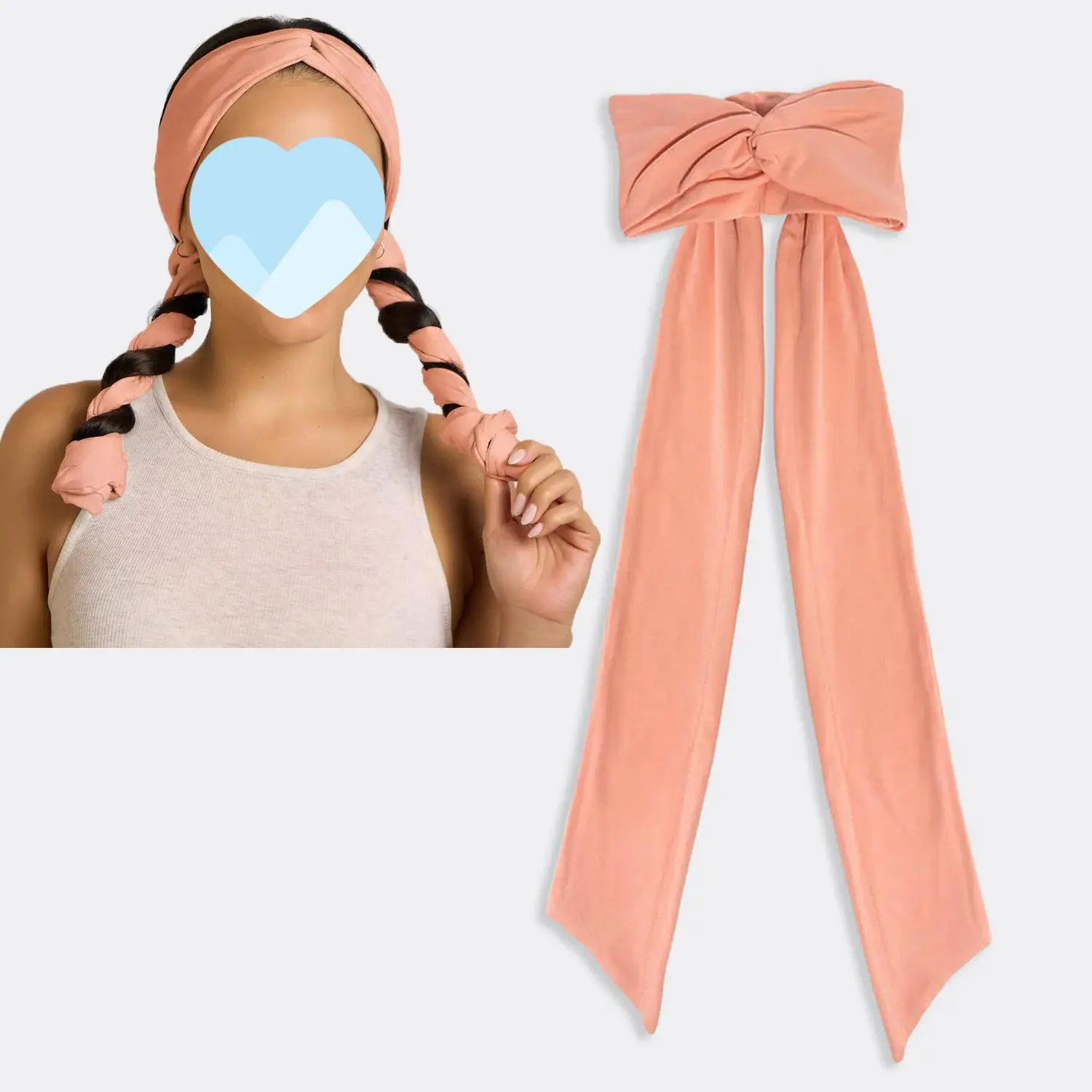 Active Curling Headband – Heatless Hair Curler for Soft Waves & Curls