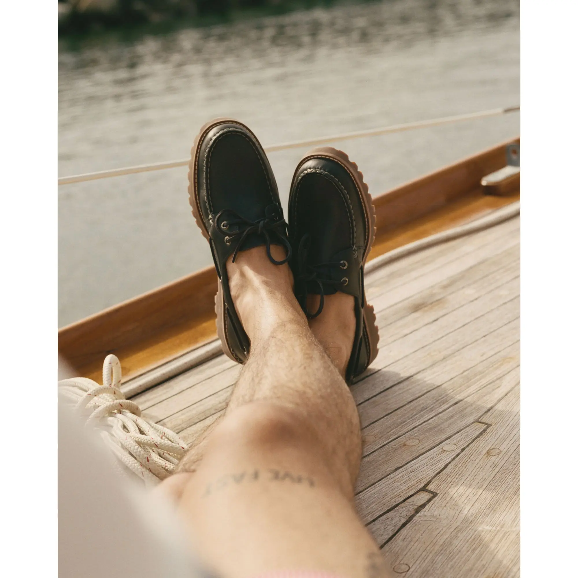 Abercrombie & Fitch Sperry Authentic Original Men's 2-Eye Lug Boat Shoe