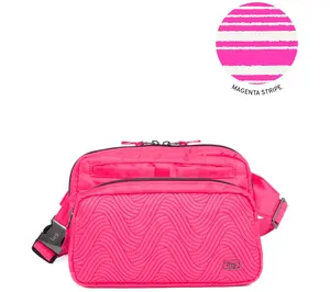 Lug Classic Quilted Belt Bag Crossbody - Double Back