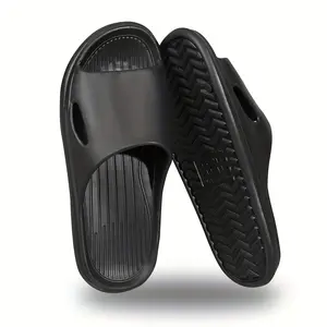 Ultra-Soft Lightweight Men's Slides Slippers - Comfortable Non Slip House Shoes for Indoor Outdoor Shower Bathroom Use - Perfect for Spring and Summer