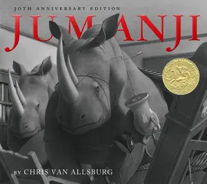 USED-Jumanji 30th Anniversary Edition: A Caldecott Award Winner [With Audio Download] by Van Allsburg, Chris (Hardcover)
