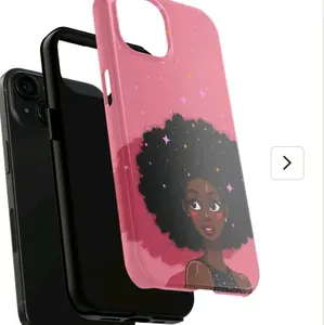 Pink Brainstorming Chick Phone Cover - Lightweight Design for Enhanced Productivity and Style casetify case Smartphone Protective