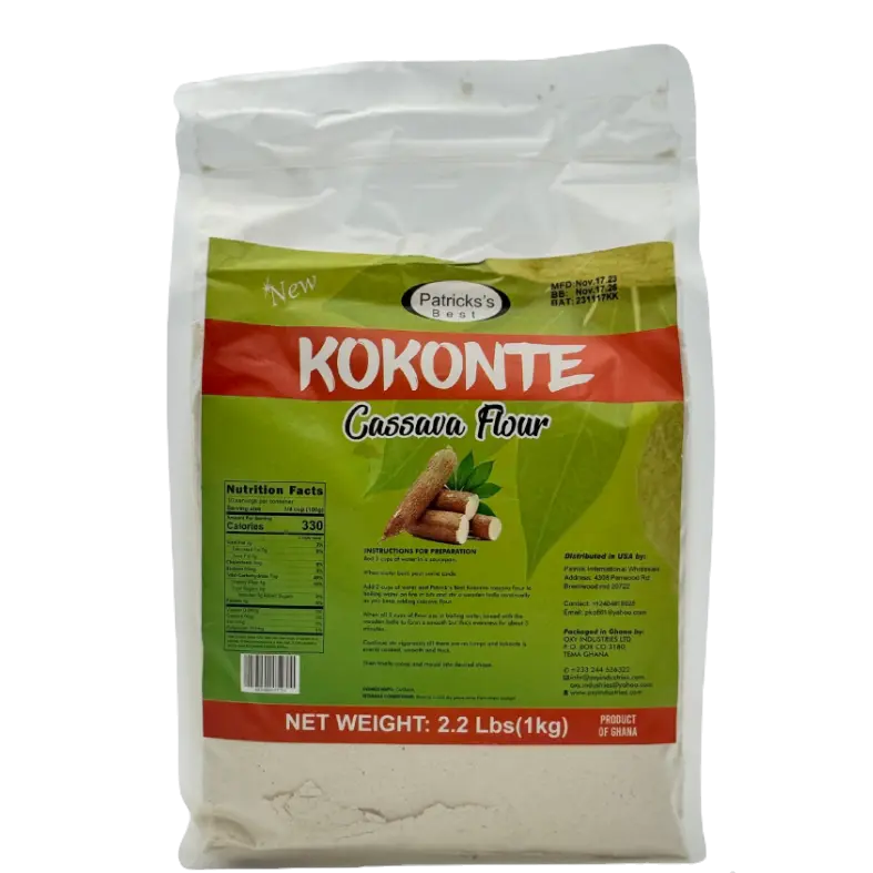 Konkonte (Cassava) Flour 4lbs