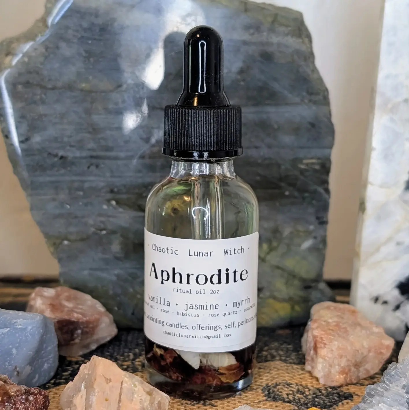 Aphrodite Spell Body Oil, 2oz & 1oz Options, Beauty & Personal Care Bath Body Massage Oil, 2Oz Body Oil