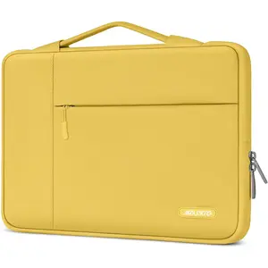 MOSISO 13-13.3 Inch Laptop Case with Handle, Polyester Multifunctional Laptop Casing Compatible with MacBook Air/Pro 13/Pro 14 (M5, M4, M3, M2, M1) & HP Dell ASUS Lenovo