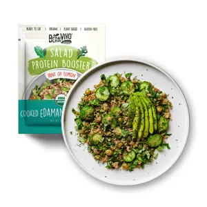 BeanVIVO Hint of Lemon Salad Protein Booster – Organic, High-Protein, Plant-Based Topping