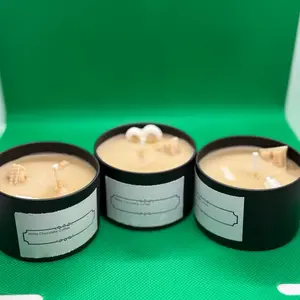 White Chocolate Coffee Candle - Creamy White Chocolate Flavor & Robust Coffee Base - Perfect for Any Time of Day - Elevate Your Caffeine Routine - Beverage Lavender Vanilla Wax Soy