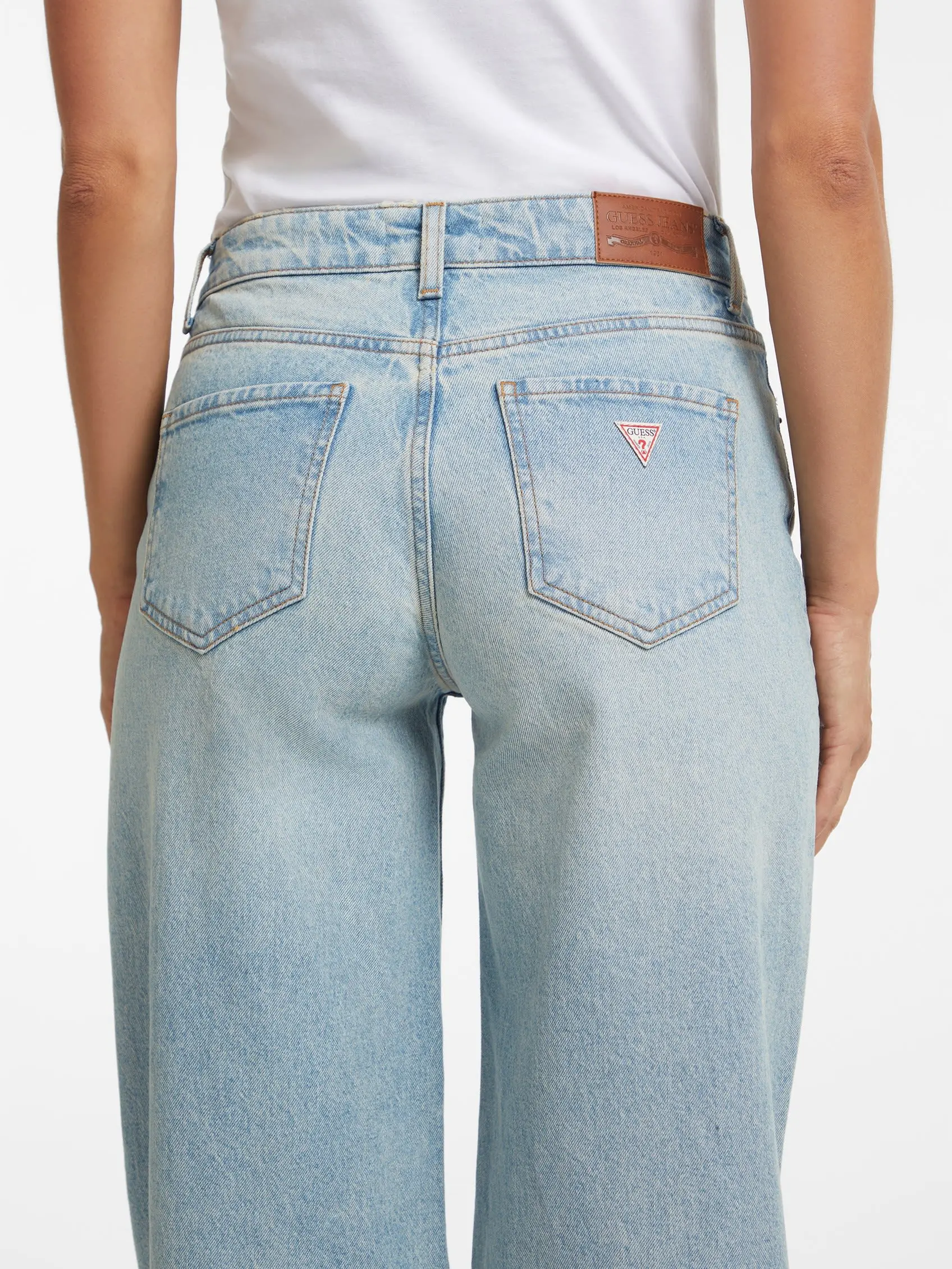 GUESS Jeans Female G11 Wide-Leg Jeans - TikTok Shop