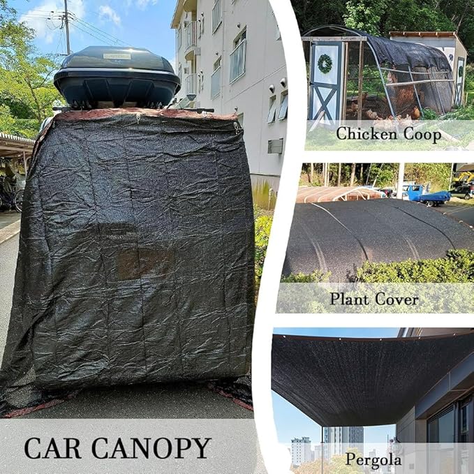 【Today's special】Sunscreen Net Patio Sunscreen Net Breathable Mesh Shade Net, Used for Garden, Greenhouse, Terrace Shade Net，2026 Upgraded