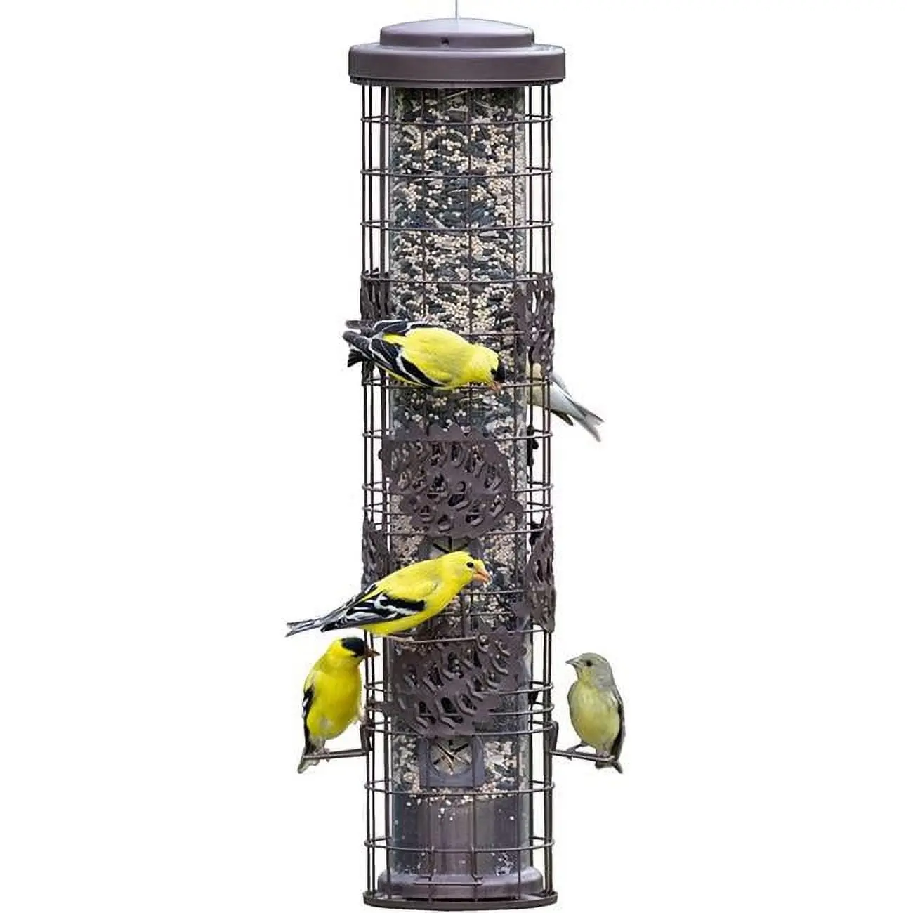 Woodstream SBG101 1.75 lbs Squirrel-Be-Gone Max Pinecone Bird Feeder with Flexport