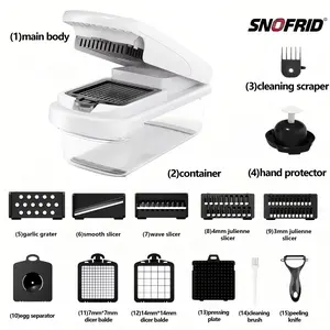 Snofrid 5-In-1 Multifunctional Food Chopper