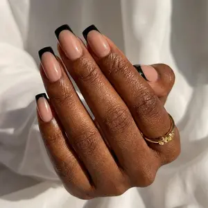 Braveheart Short Square Nails Press On Nails Long Lasting Reusable Clean Pad Cuticle Stick Soft Gel 30 Nail Tips 16 Sizes Easy Application Salon Quality Finish Adhesive Tabs