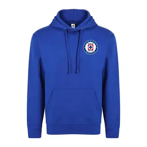 Cruz Azul Adult Comfort Pullover Hoodie - Soccer Fan Apparel for Men - Menswear, Sweaters Cotton Tops Soft Stylish Longsleeves