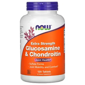 NOW Foods Glucosamine & Chondroitin, 120 Tablets