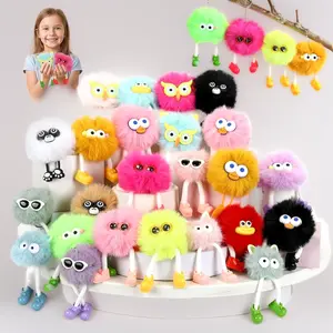 Treasure Box Toys for Classroom: 24 Pack Cute Plush Keychains for Kids – Bulk Class Prizes, Student Rewards, Back to School Gifts, Party Favors & Goodie Bag Stuffers