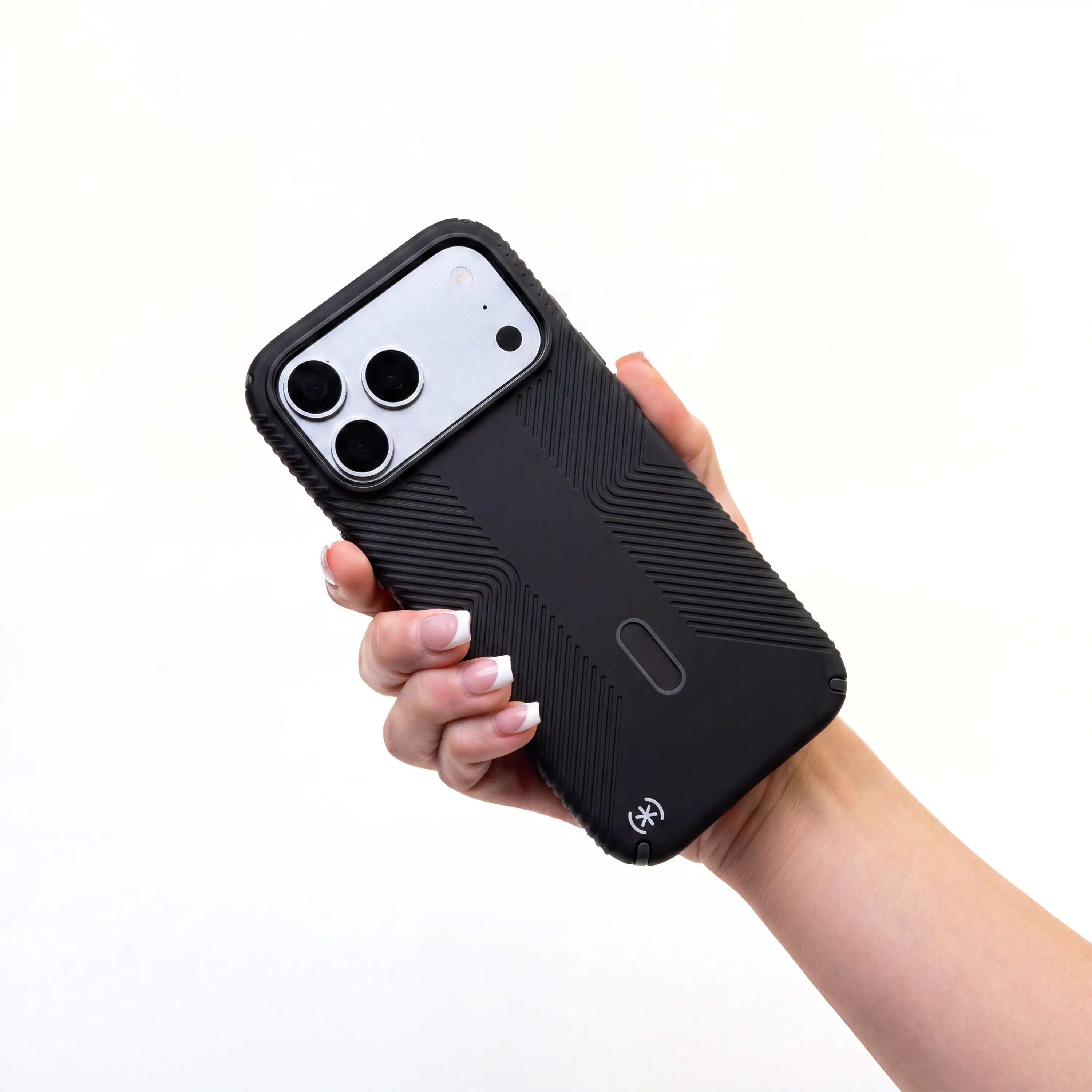 SPECK Presidio2 Grip Smartphone Case for iPhone 17 Pro Max - Dual-Layer Drop Protection, MagSafe with ClickLock No-Slip Interlock, Raised Bevel Screen Protection, No-Slip Inverted Grips