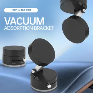 Car Dashboard Phone Holder With Multi Position Magnetic Adjustable Horizontal Installation, Comes With A Pad, Compatible With All Phones, Waterproof ABS Material, Car Phone Holder | Fashionable Car Accessories | Textured Surface