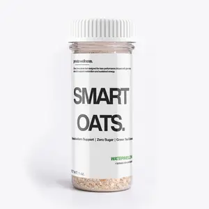Presta Wellness Single Serving Instant Oats - Smart Oats - Lean Performance - Green Tea Extract - Ready in 5 minutes