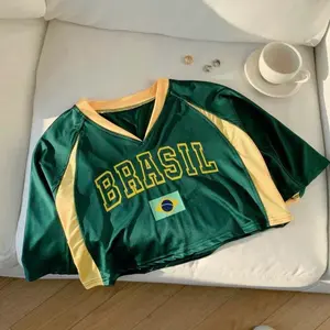 RAJA Brazil Cropped T-Shirt