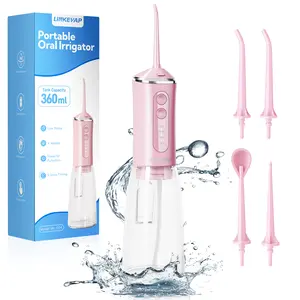 LINKEVAP Water Flosser 360ML - 4 Modes, IPX7 Waterproof, Low Noise Cordless Oral Irrigator Christmas gifts LINKEVAP Water Flosser 360ML - 4 Modes, IPX7 Waterproof, Low Noise Cordless Oral Irrigator Christmas gifts