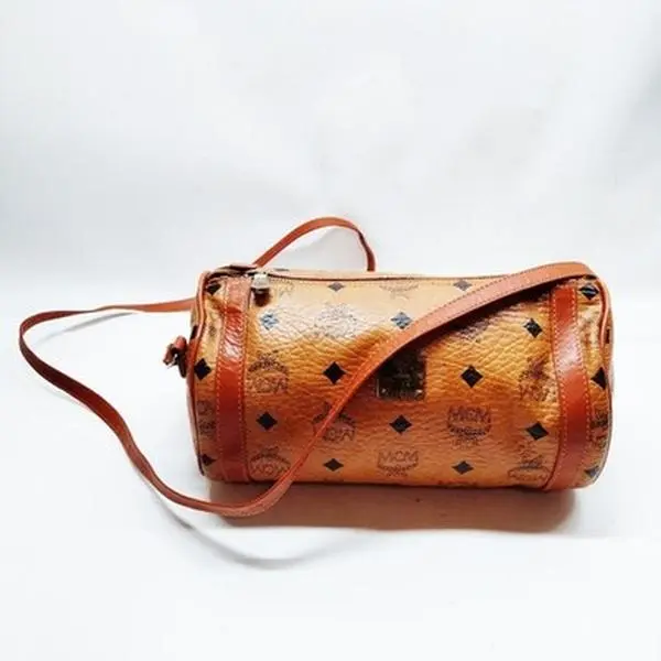 Pre-owned Other Crossbody Bag MCM Brown Visetos PVC Leather Shoulder Bag 12800963087/371174