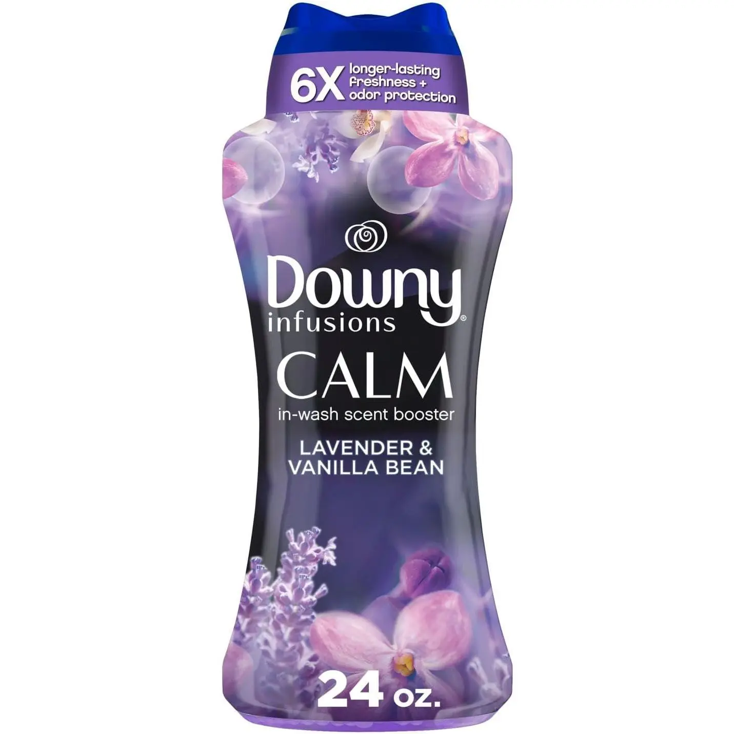 Infusions In-Wash Laundry Scent Booster Beads, CALM, Soothing Lavender and Vanilla Bean, 24 oz