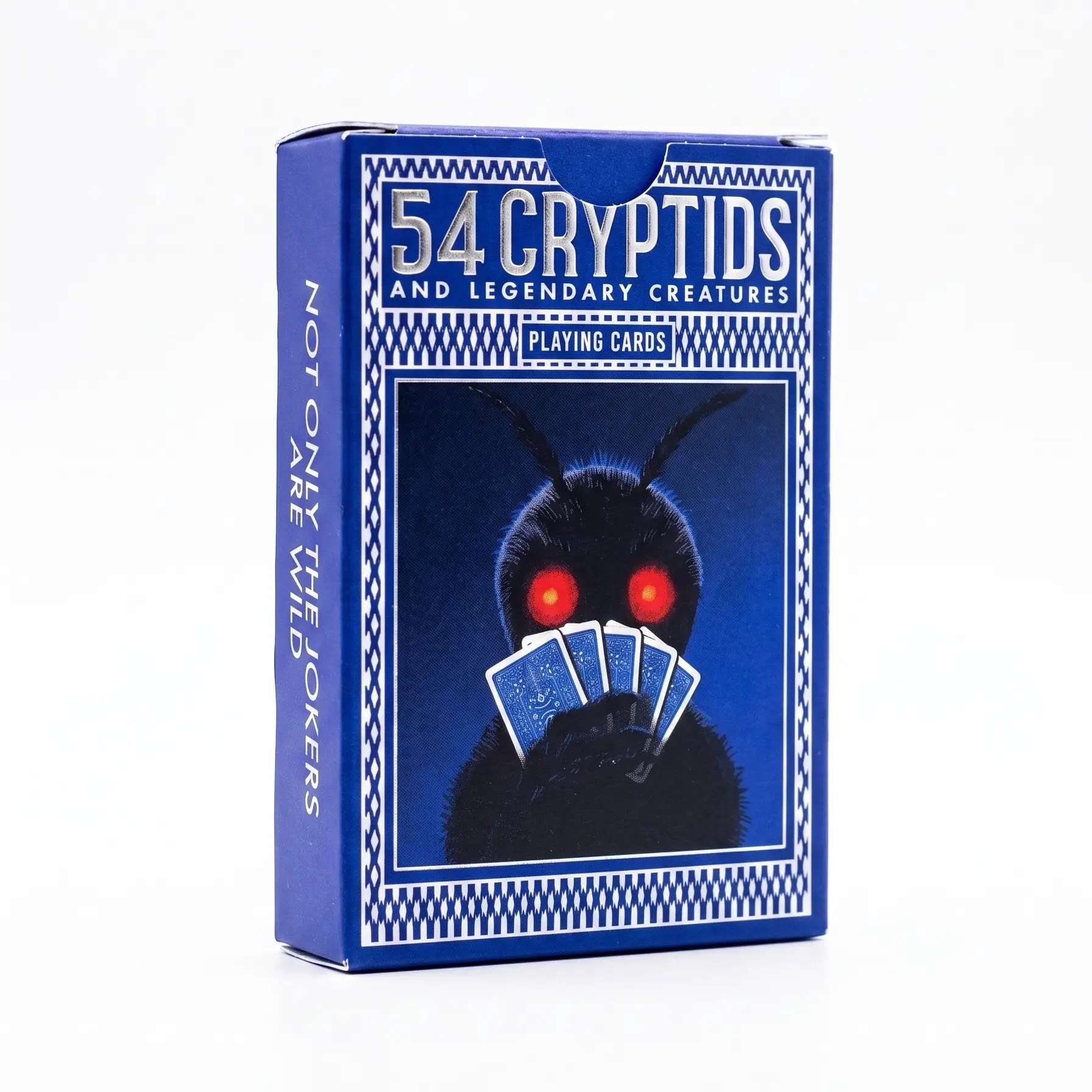 The Cryptid Playing Cards, 54-card Poker Size Deck, Vintage Cryptozoology Art, Game Night Gift for Cryptid Fans, Magicians and Card Collectors