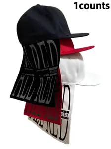 Original Letter Print Baseball Cap, Back-To-School Trendy Flat Brim Hat, Heavy-Weight Limited Edition, Street Hip-Hop Style, Unisex Gift, Adjustable Snapback Hat