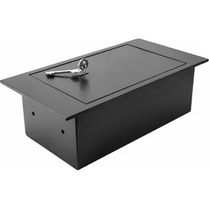 212 MAIN Key Underground Safe - 0.22 cu ft, Discreet Fit, Pre-Drilled, Solid Steel Construction, Secure Storage for Office Stationery & Supplies