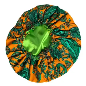 Green Plantain – Handmade Cotton Bonnet (Small)